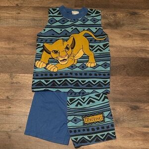 Vintage Toddler Lion King Set